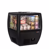 Commercial Island Freezer - 772x833mm - 87 Litres - Black