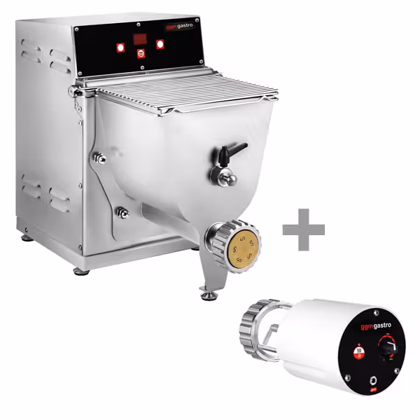 Elektrische Nudelmaschine - 8 kg/h - 370 Watt - inkl. Pastaschneider