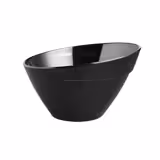 (6 st) Skål - BALANCE - melamin - 0,4 l - fyrkantig - 145x145x90 mm - stapelbar - svart