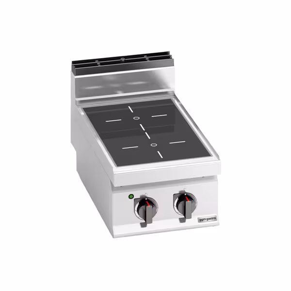 Keramische kookplaat (infrarood) – tafelmodel - 6,4kW - 2 kookzones