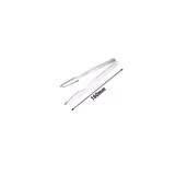 (4 pcs) Ice cube tongs - Length: 160mm - Stainless steel