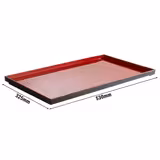 (6 pcs) GN 1/1 Gastronorm Tray - ASIA PLUS - Melamine - 530x325mm - Height: 30mm - Black