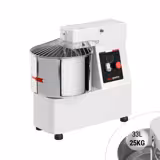 عجانة حلزونية للمخابز - 33 L / 25 kg - سرعة واحدة - وعاء ثابت - مؤقّت - 230 V