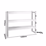 Isıtma Köprüsü - 1200x300mm - 1,62kW - 3 Isıtmalı Kat