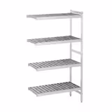 Estante suplementario de aluminio - 1491x1800mm - Capacidad de carga: 600 kg