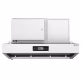 Hotte professionnelle convertible évacuation/recyclage - 1600mm - 98% d’efficacité de filtration - commandes tactiles - éclairage LED