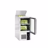 Saladette PREMIUM - 450mm - 1 porta in vetro - per 1x GN 1/1