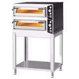 Cuptor electric pentru pizza - 4+4x 35 cm - Manual - inclusiv suport