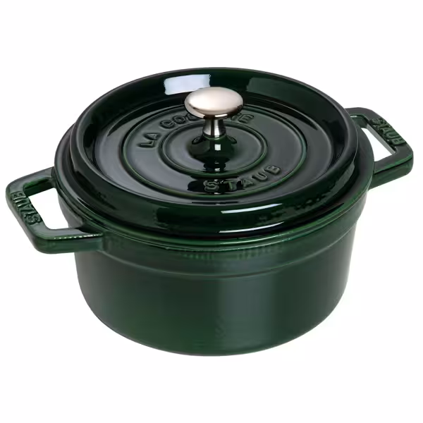 STAUB | LA COCOTTE - Kookpot - Ø 220mm - Gietijzer - Basilicumgroen