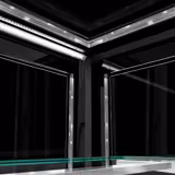 Balcão de bolo / vitrine refrigerada - 1,01 x 0,79 m - 470 litros - com 2 prateleiras