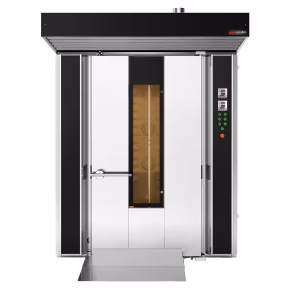 Rotary Electric Commercial Bakery Convection Oven - Digital Controls - with Steam Injection - without Trolley