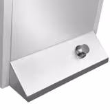 Handwasbak - RVS - met voetpedaal, zeepdispenser, handdoekdispenser