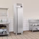 Upright Freezer Stainless steel PREMIUM PLUS - GN 1/1 - 325L - with 1 door