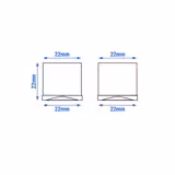 Commercial Ice Machine - Cube - 230 kg/ /24 h incl. storage container