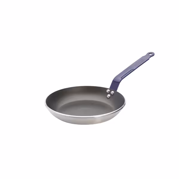 DE KOPER | CHOC RESTO INDUCTION - Koekenpan - met blauw handvat - Ø 240mm - HACCP