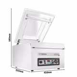 HENKELMAN | Jumbo 30 – Machine sous vide à cloche – 8 m³/h – 400 watts – numérique