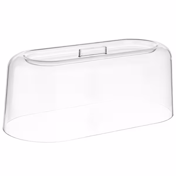 Frischhalte Haube - SAN-Kunststoff - 260x120mm - Höhe: 100mm - oval