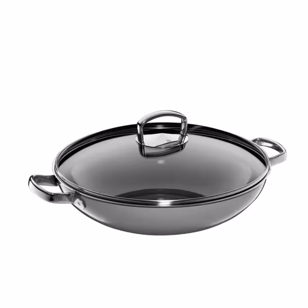 WMF | Fusiontec Mineral - WOK - Ø 360 mm - 7 litrů - Platinum