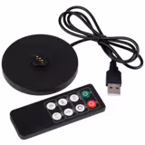 (4 pcs) LED Table Lamp - JOSEF MICRO - Rechargeable - Cordless - 3-step dimmable - Ø80mm - Champagne - with Charging Dock