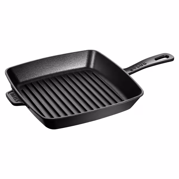 STAUB | GRILL PANS - American Grill - 260x260mm - Gietijzer - Zwart