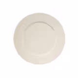 (12 stuks) PERA Creme - bord - vlak - porselein - Ø170mm - crème