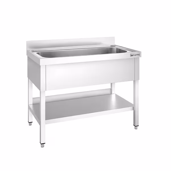 Topfspültisch PREMIUM - 1200x600mm - mit 1 Becken
