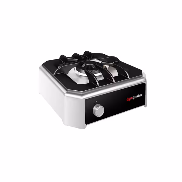 Réchaud à gaz à poser - 3,5kW - 1 brûleur double