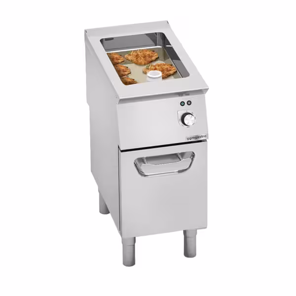 مقلاة طهي كهربائية بحوض ثابت تجارية - 400 mm - 11.5 L - 4.8 kW