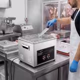 Myjka ultradźwiękowa - 6,5L - 40kHz - 180W moc ultradźwięków - z zaworem spustowym - Degas