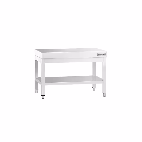 RVS basis ondertafel 800x600mm - met basis plank