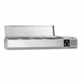 Countertop Prep Well PREMIUM - 1200x395mm - 4x GN 1/3