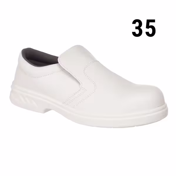 Veiligheidsinstapper Steelite S2 - Wit - Maat: 35