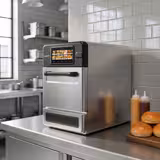 Cuptor rapid – 3 kW – cu grătar și funcție de microunde – 18,7 litri – argintiu