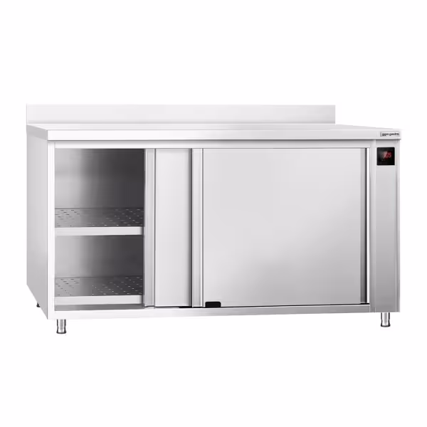 Dulap de încălzire PREMIUM - 1800x600mm - cu backsplash și uși glisante - Digital
