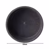 (60 ks) Opakovaně použitelná miska - 650 ml - Ø 150 mm - šedá