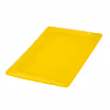 (6 pièces) CAMBRO | SafeTrak - Couvercle en polypropylène GN 1/3 - Jaune
