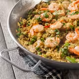 Paella Tava – Çift Saplı - Paslanmaz Çelik - Ø32x6,5cm - 6L - İndüksiyon Uyumlu