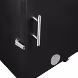 Smoker Oven - Digital - with 4 Racks - 509x581mm - on Wheels - Black