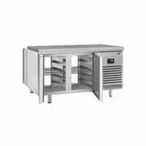 Bakkerij koelwerkbank Premium PLUS - 1618x800mm - met deuren aan beide zijden & granieten werkblad