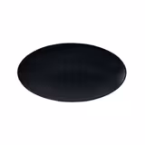 (2 sztuki) SELTMANN WEIDEN | Talerz coupe – 330 x 180 mm – czarna