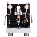 Espresso Machine "Mini" - 1-Group – 1.2 kW – with Steam Wand & Hot Water – Black