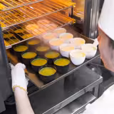 Electric Commercial Combi Oven - Touchscreen Controls - 5x GN 1/1