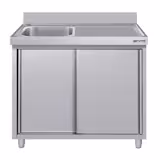 Spülschrank ECO - 1000x700mm - mit 1 Becken links