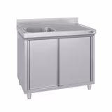 Ormarić sa sudoperom ECO - 1200x600 mm - Sa 1 sudoperom na lijevoj strani 