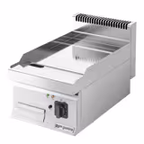 Commercial Electric Griddle - with Hard Chrome Plate - 4.5kW - Smooth Plate - Cooking area: 395x500mm