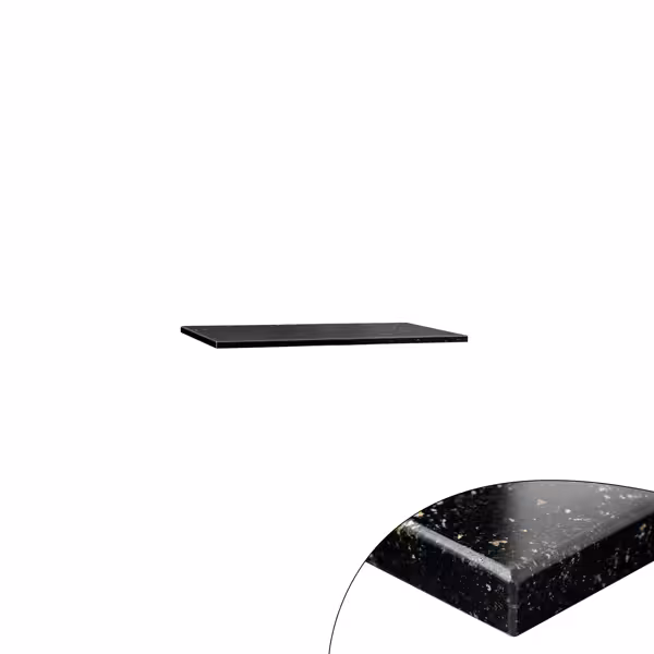 Bodemschap - granitdecor - 700x600mm - Star Galaxy