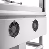 Électrique Machine à kebab - 14kW - pour 85kg de viande - broche horizontale (Cağ) - sur socle