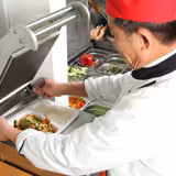 Aparat de sigilat caserole - 1 kW - Suprafață de sigilare: 270x250 mm