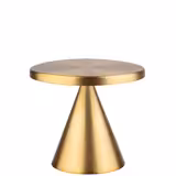 (4 stuks) Tafellamp - CONE MINI - oplaadbaar - draadloos - IP54 - dimbaar in 3 standen - Ø130mm - Goud