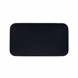 (2 pièces) SELTMANN WEIDEN | Assiette coupe – plate rectangulaire – 350 × 200 mm – Noir